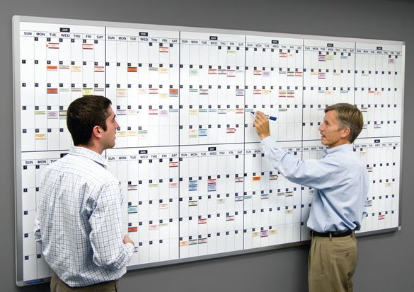 Get Organize Efficiently with Large Whiteboard Dry Erase Calendar