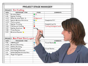 Project Stage Update Manager