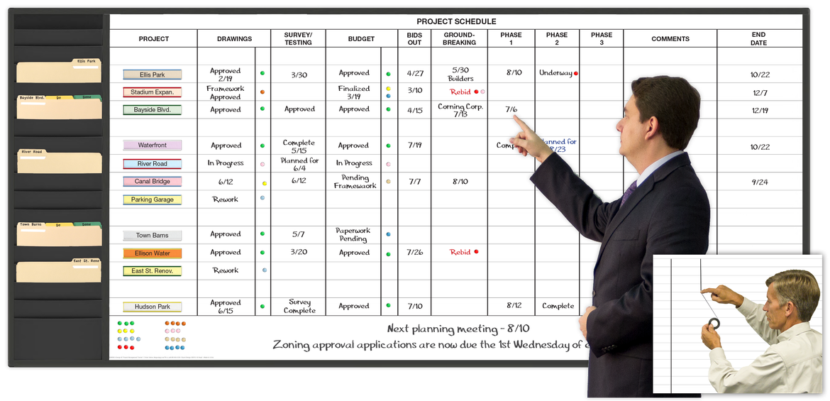 job tracking board