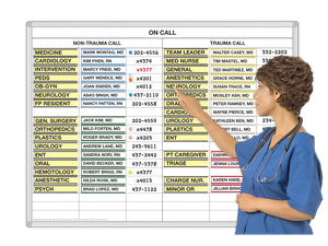 Hospital
On-Call Boards