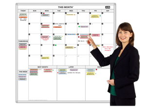 Here and Now™ Monthly Dry Erase Calendar.