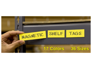 Shelf Tag Write On Magnets