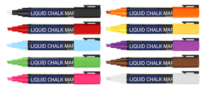 Liquid Chalk Dry-Erase Board Markers