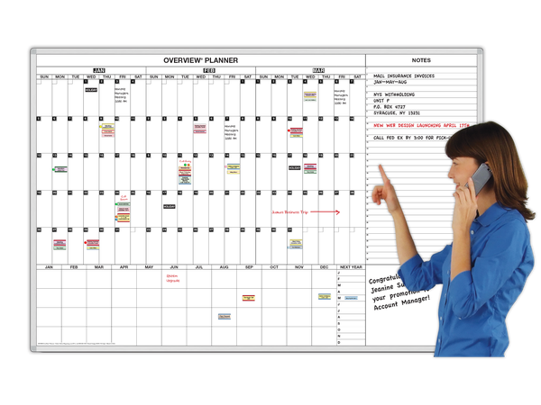 Monthly Dry Erase Whiteboard Calendars