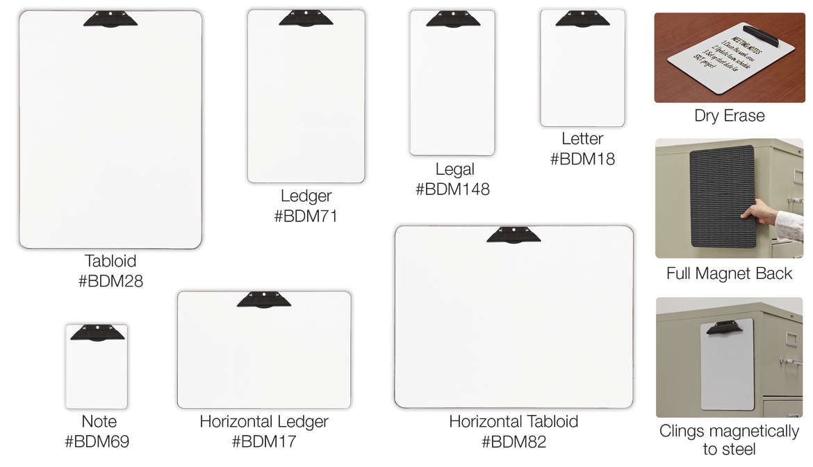 Whiteboard Clipboard - Make a whiteboard clipboard. Use a full